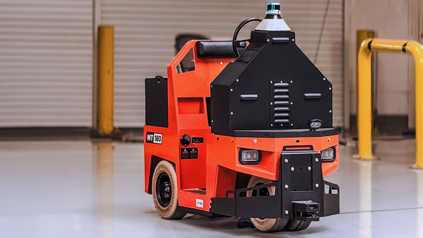 Cyngn’s DriveMod Tugger is an autonomous industrial vehicle that can automate 80 labor hours per week and haul up to 12,000 lbs. per trip. DriveMod is built for mission-critical delivery with its “Never Lost” navigation system. It hauls multiple carts through tight aisles, live traffic and constantly shifting environments, without requiring manufacturers to redesign their facility around the technology. Before deployment, Cyngn said that it works with organizations to define the payback period and guarantee it. The labor savings are literally written into the contract. The DriveMod Tugger operates between buildings (weather permitting), and can run two shifts per day without a dedicated operator. It hauls and tows up to 12,000 pounds autonomously, delivering immediate value with a 2-week deployment timeline. Cyngn said that DriveMod Tugger never gets lost, and runs without tape, magnets or other infrastructure. Users can also switch to manual mode so teams stay in control at all times. Cyngn, cyngn.com, Booth 35024