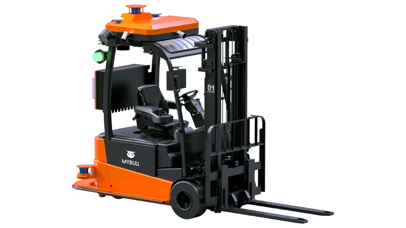MyBull Intelligent Machinery is introducing the TMN-FP20 Autonomous Forklift, designed to meet the evolving demands of high-throughput logistics, manufacturing and distribution environments. Built for versatility and performance, the TMN-FP20 supports loads up to 2 tons with a lifting height of 3.2 meters, making it well suited for pallet transport, stacking and cross-facility material movement. It can operate across both indoor and outdoor environments, eliminating traditional automation boundaries between warehouses, factories, yards and logistics parks. The TMN-FP20 utilizes advanced multi-sensor fusion navigation technology, enabling accurate and stable positioning without reliance on QR codes, magnetic strips or fixed infrastructure. The system maintains high navigation accuracy even in complex, mixed environments, where lighting, weather and surface conditions can vary. Designed for real-world operations, the TMN-FP20 allows instant switching between autonomous and manual driving modes, enabling human operators to take control when needed and ensure smooth integration with existing workflows. MyBull Intelligent Machinery, mybull.com, Booth A709