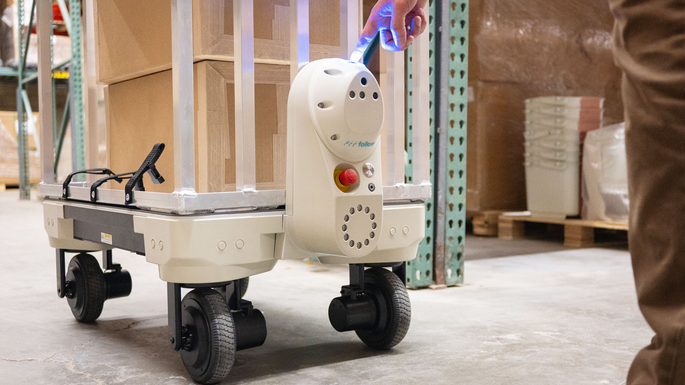 Piaggio Fast Forward will spotlight kilo, its next-generation collaborative mobile robot (CMR) designed to transform material movement in manufacturing, warehousing, logistics and facilities management. kilo delivers practical automation that empowers operators, increases throughput and improves workplace safety. It is a four-wheeled robotic flatbed engineered to eliminate manual pushing, pulling and repetitive load handling, tasks that are a major driver of workplace injuries. Its 300 lb payload and pedestrian-speed enables it to handle heavy items safely while moving naturally alongside operators. The company said that kilo’s movement in response to the operator is a difference maker for materials handling professionals. Piaggio Fast Forward will demo hybrid navigation, showing how kilo smoothly transitions between following users in front and behind, all while maintaining predictable, socially aware movement in shared spaces. Piaggio Fast Forward, piaggiofastforward.com, Booth C12373