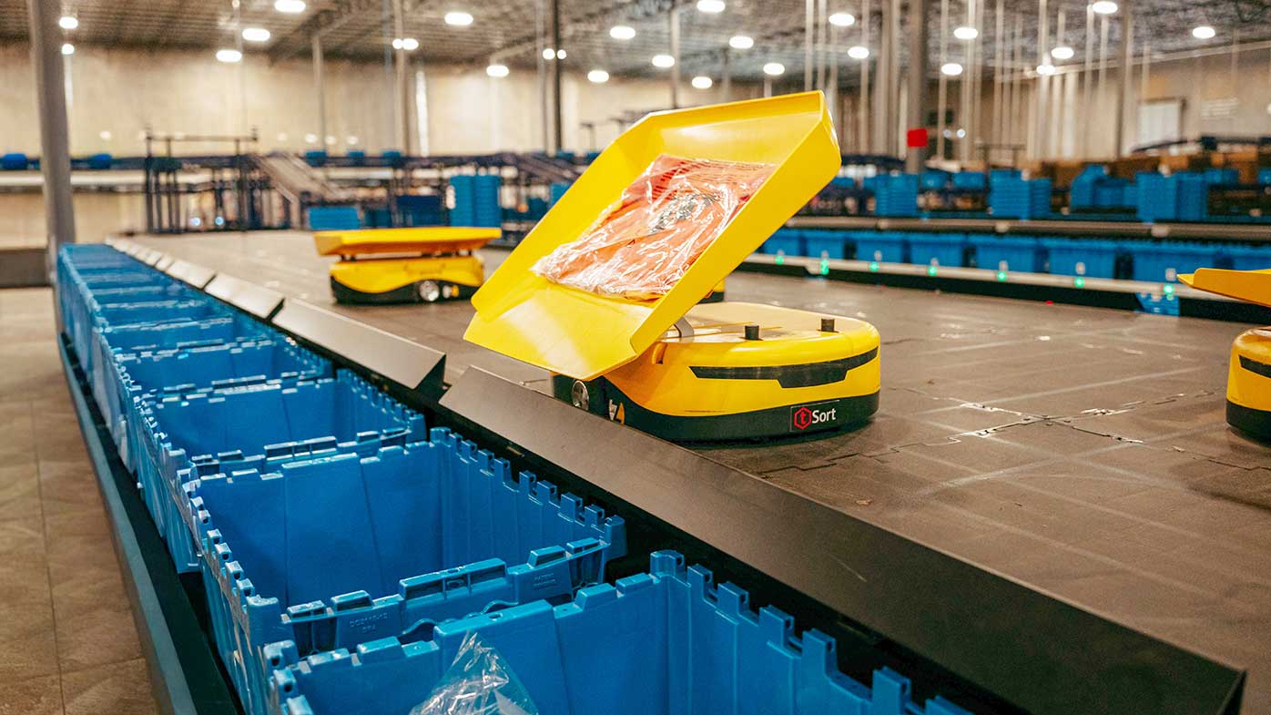 Tompkins Robotics said that its tSort stands out as the leading robotic sortation offering - sorting more items to more destinations in less space while remaining highly adaptable. tSort has the ability to sort up to 40,000 items per hour to more than 6,000 destinations. And because each tSort robot can sort from any induction point to any destination, batch-picking efficiency increases significantly and presorting is eliminated. tSort delivers versatility across B2C, B2B, omnichannel and manufacturing workflows, routing items of any shape to a chosen container. Unlike conveyor-based systems with fixed tracks and single points of failure, tSort operates without rigid infrastructure - the sortation platform itself is on wheels, not fixed to the floor. A fleet of independent robots ensures continuous operation, even during peak season surges or shifting demand. As business models, SKUs and throughput evolve, tSort evolves with them, keeping operations running smoothly and SLAs intact. Tompkins Robotics, tompkinsrobotics.com, Booth B16127