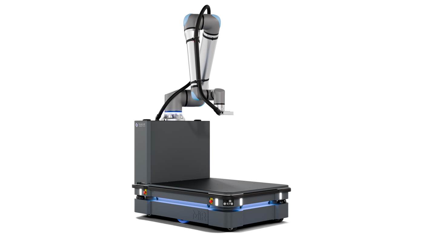 Universal Robots (UR) and Mobile Industrial Robots (MiR) are showcasing MiR MC600, a powerful new mobile cobot that combines the reliable "legs" of the MiR600 with the heavy-payload "arms" of Universal Robots’ UR20/UR30 cobots. The MC600 is specifically engineered to handle heavier items, boasting a maximum payload capacity of 600 kg (1322 lbs). UR MiR said that the MC600 automates complex workflows by excelling at diverse and demanding industrial applications. It tackles tasks such as palletizing, intricate box handling and dedicated machine tending in a single, mobile unit. The enhanced reach provided by the UR20 arm enables the MC600 to manage operations in areas previously inaccessible to smaller cobots, significantly enhancing productivity across the board. Universal Robots, universal-robots.com, Booth C11965