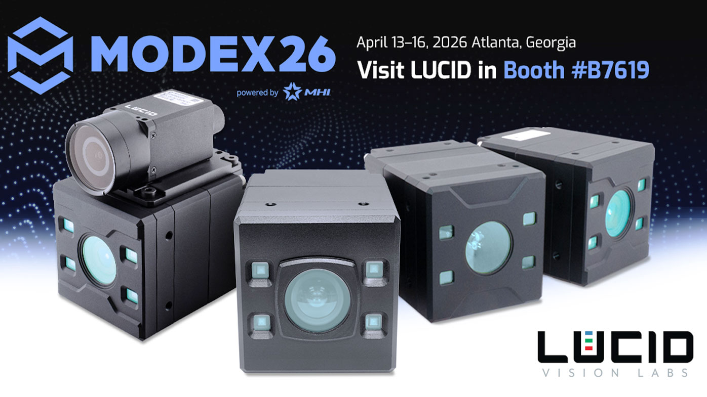 LUCID Vision Lab will showcase its latest vision technologies. The Helios2 3D Time-of-Flight camera series is engineered for continuous 24/7 operation in demanding industrial environments. Designed to optimize robotics and logistics workflows, these 3D cameras are made for material handling, pick-and-place, sorting, palletization/depalletization as well as volume measurement and dimensioning. Powered by Sony’s IMX556PLR Time-of-Flight (ToF) sensor and LUCID’s rugged IP67 Factory Tough design, Helios2 cameras deliver highly accurate 3D depth data with sub-millimeter precision, even in challenging warehouse environments. The Helios2 lineup includes: Helios2+ Chroma, Helios2 Wide, Helios2 Narrow, Helios2+ and Helios2 Ray. LUCID will also present its Phoenix GigE PoE camera family, engineered for easy OEM and embedded integration. Designed for automation, robotics, autonomous systems and emerging industrial applications, its compact form factor and transformable architecture allow customers to configure highly customized, space-efficient vision systems. LUCID Vision Labs, thinklucid.com, Booth B7619