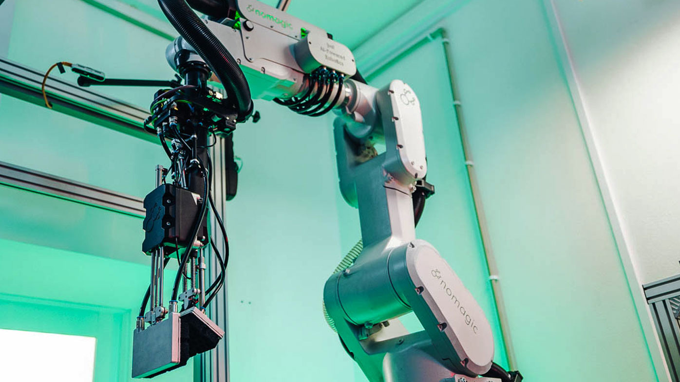 Nomagic will feature its new Shoebox Picker as part of its portfolio. The Shoebox Picker is anAI perception and robot control system with an intelligent end-of-arm gripper designed for high-reliability handling of two-piece and unsealed shoeboxes. The Shoebox Picker's powerful AI software analyzes specific characteristics of each shoebox including size, weight, lid type and orientation to predict the ideal movements for the pick task, then guides the arm gripper to execute the pick. This enables a secure process - even for unsealed shoeboxes with separating lids - without taping, crushing or losing the lid, allowing the system to pick what is often considered unpickable. The Shoebox Picker eliminates needing to single out or pre-orient items, enabling it to achieve a throughput of up to 450 UPH for shoebox-only handling and up to 600 UPH for mixed bins, while covering more than 98% of shoebox SKUs currently available in the market. Nomagic, nomagic.ai, Booth C12591