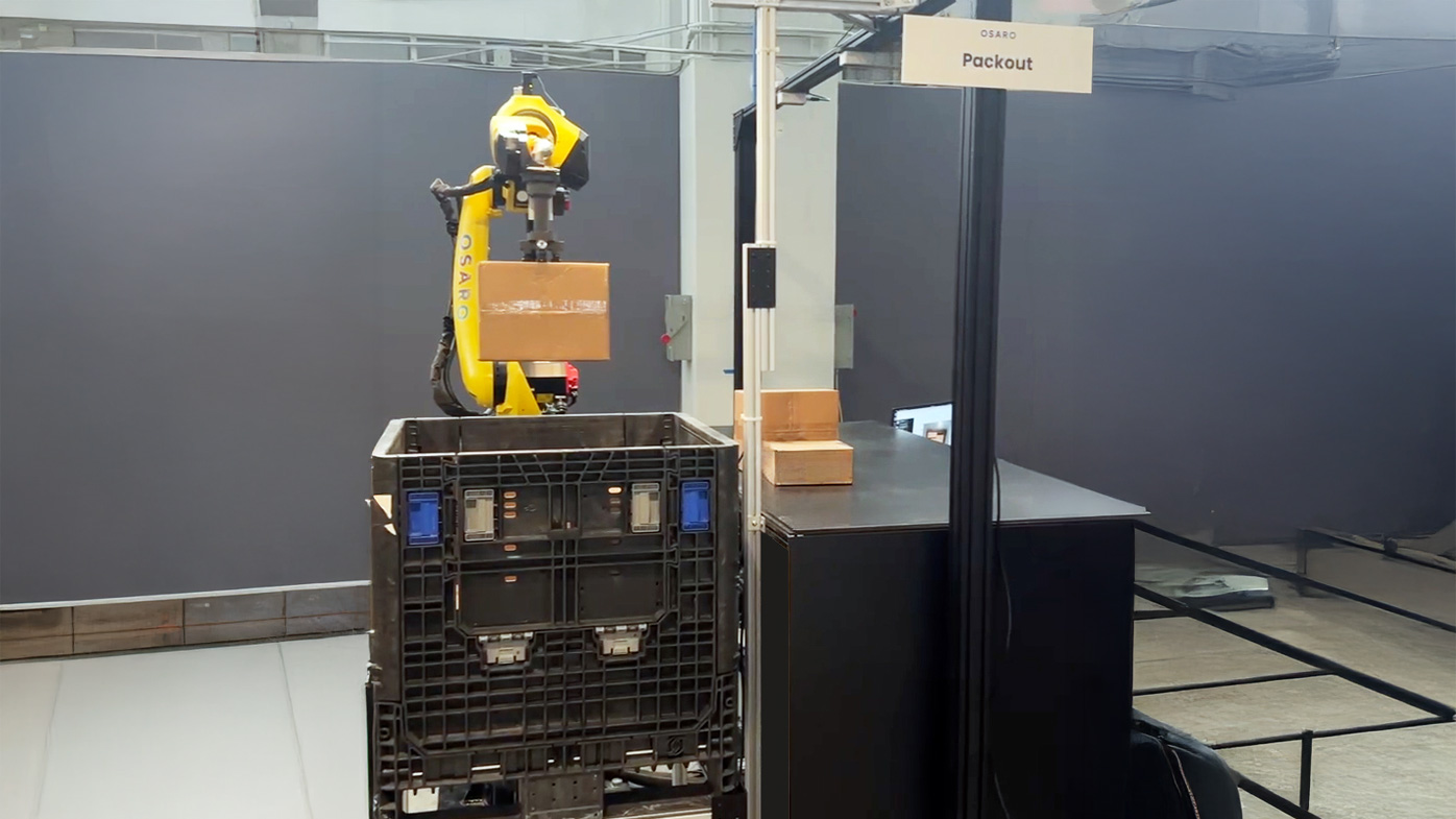 OSARO will highlight its pack-out and gaylord unload applications, showcasing autonomous robotic handling across mixed SKUs and changing case configurations. The combined systems manage mixed product types and shifting cases without reprogramming or operator intervention, reflecting the variability common in real-world fulfillment environments. The robot unloads mixed SKUs from a gaylord, places them onto a conveyor and then repacks them into a gaylord. This highlights the two systems' ability to handle the unpredictability of loosely packed, mixed product on the unload side, while maintaining tight, compact packing on the pack-out side, maximizing capacity and keeping the line moving without manual intervention. At the core of OSARO's approach is its SightWorks AI platform, which enables the system to identify, evaluate and handle items autonomously - learning from real-world deployment data rather than relying on pre-programmed responses to anticipated scenarios. OSARO, osaro.com, Booth A6309