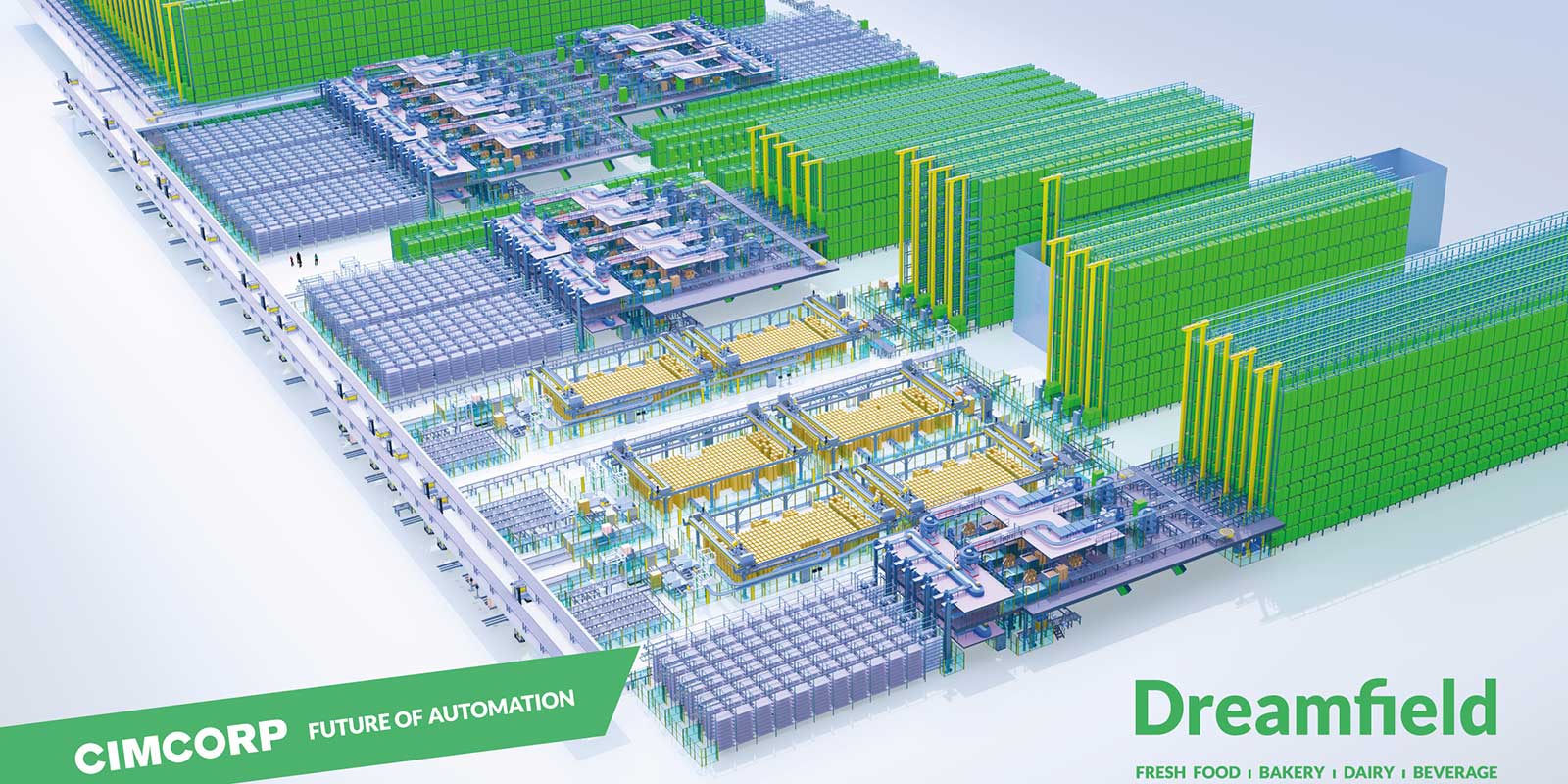 Cimcorp, launched its new brand, Dreamfield, designed to enhance efficiency and profitability within the warehouse and distribution sector. An advanced end-to-end offering for seamless product handling and distribution, Dreamfield has been tailored to meet the unique needs of grocery retail - including the fresh foods, liquid dairy, bakery and beverage industries. Dreamfield integrates robotic systems, conveyor technologies and software to optimize logistics processes. Its modular design offers flexibility, allowing customers to tailor the system to their specific needs. From AGVs to palletizers, pallet wrappers and intelligent logistics software, Dreamfield provides a comprehensive suite of tools designed to streamline every aspect of warehouse and distribution operations. Cimcorp, Booth S1231