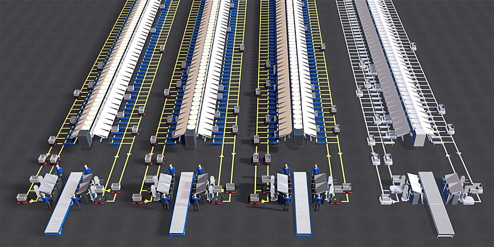 FORTNA OptiSweep brings innovative and flexible robotic technology to the sorter close-out process, replacing manual operations and legacy technologies. Traditionally, high-volume distribution centers use large linear and loop sorters to organize packages into categories, diverting them down appropriate chutes into destination-specific bags. OptiSweep automates this typically labor-intensive process using Geek+ robots to collect orders from sorter divert locations and bring them to specially designed goods-to-person locations to deposit orders for bulk consolidation and outbound processes. Organizations can manage the mobile robots and communicate with the sorter and consolidation stations with FORTNA WCS software to maximize efficiency, balance product flow and orchestrate the workflow. OptiSweep integrates with sorter systems and can match throughput requirements from 4,000 to over 34,000 pieces per hour. It scales for demand fluctuations, enabling operations to maintain longer runtimes without disruption. FORTNA, Booth S603