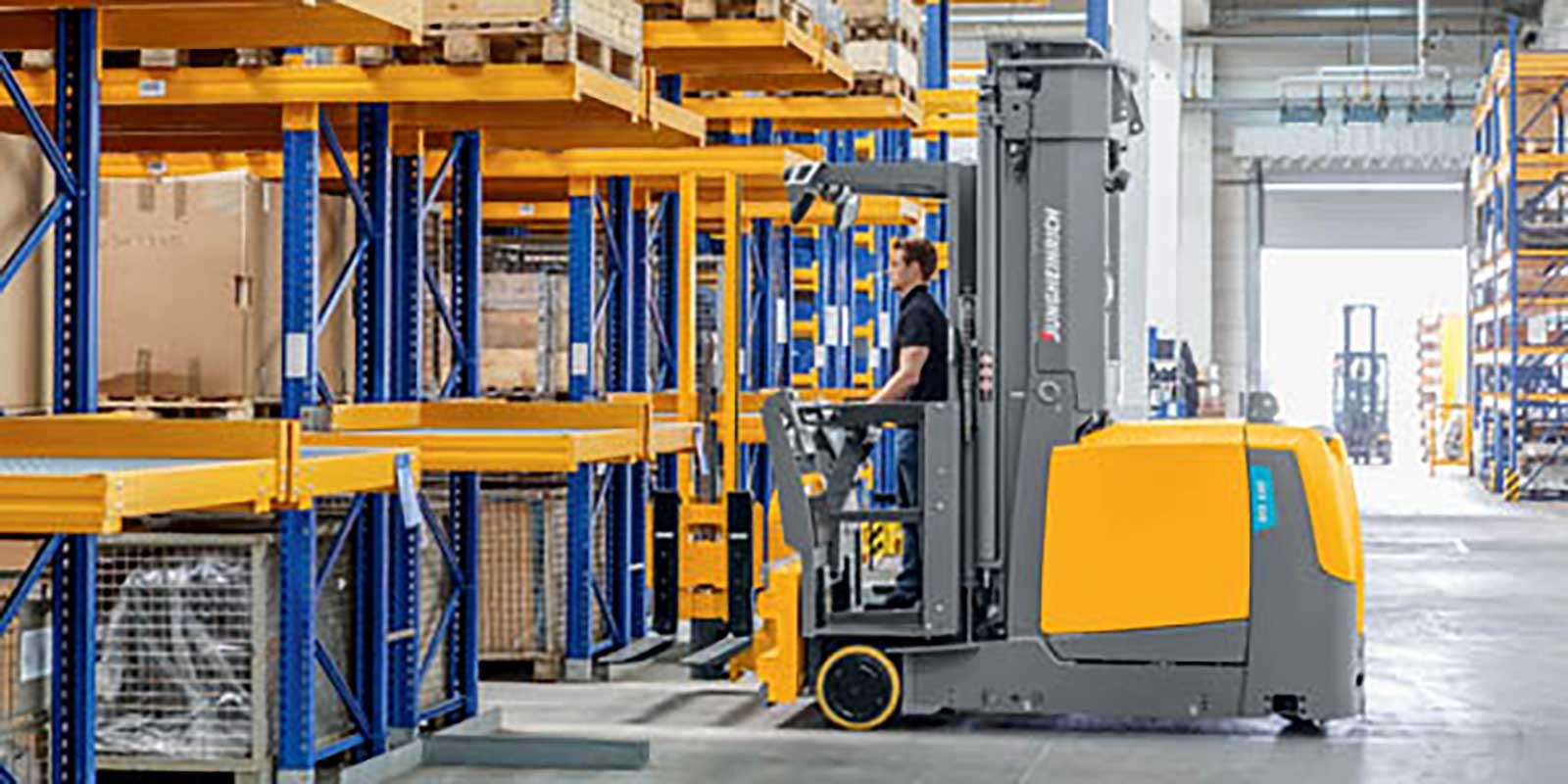 Mitsubishi Logisnext Americas Inc, the exclusive distributor of Jungheinrich lift trucks, narrow-aisle equipment, and AGVs in North America, will showcase multiple Jungheinrich offerings, including the new EKX 514/516K/516 man-up turret trucks. The trucks are engineered to enhance productivity, performance and operator comfort. With a lifting capacity of up to 3,500 lbs., these Jungheinrich electric turret trucks are built for narrow-aisle operations, enabling high-density storage in confined warehouse spaces. They achieve efficiency with lift speeds of up to 118.1 ft/min, and their rigid mast design ensures capacity retention for optimal performance. These turret trucks maximize comfort with intuitive controls, a spacious operator compartment and supportive features like padded knee supports and an adjustable console. The integrated object detection system and the optional warehouse navigation system improve accuracy and enable semi-automation, optimizing pinpoint location to enhance productivity. Jungheinrich, Booth S1918
