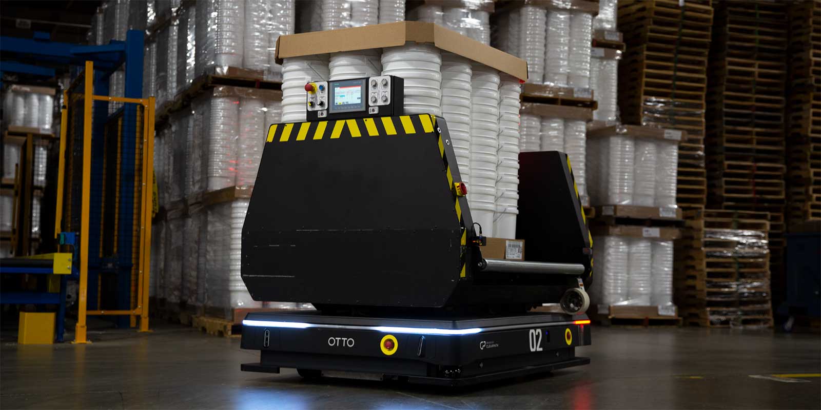 AMRs are used worldwide and across industries to improve safety, increase efficiency and help manufacturers reallocate available labor to higher value-added tasks. Capable of carrying up to 150 kg (330 lb), OTTO 100 is a strong and agile AMR that can be equipped with a staging cart, conveyor or lift to move lightweight payloads. The OTTO 1500 heavy-duty AMR is designed to move heavy payloads quickly in the toughest environments. Capable of moving 1,900 kg (4,200 lb), OTTO 1500 can be equipped with a conveyor or lift to connect islands of automation. The OTTO Lifter autonomous forklift can autonomously move pallets up to 1,200 kg (2,640 lb) between stands, machines and floor locations. Each of these AMRs operate on the same fleet management software, OTTO Fleet Manager. OTTO by Rockwell Automation, Booth N7125