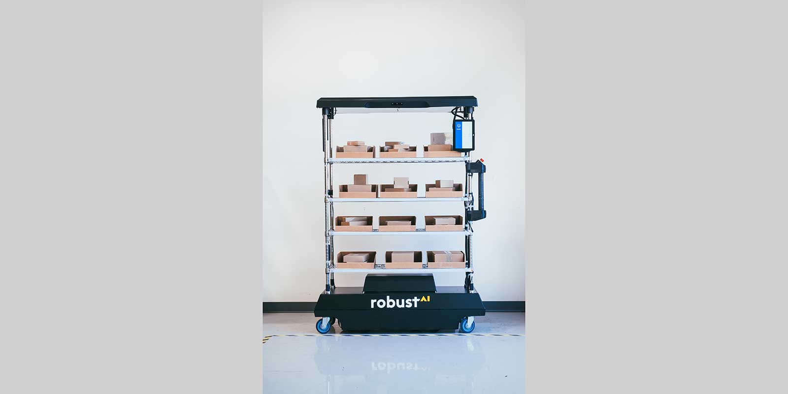 Carter Pro, a new collaborative mobile robot from Robust.AI, combines AI and interaction models. Carter Pro uses AI that understands the world alongside novel robot hardware for tactile interaction. AI-driven action and data collection power Carter Pro’s continuous improvement engine. Physical AI informs and guides the robot, translating data inputs into action and learning for current - and future - workflows and scenarios. With the robot understanding its surroundings and making navigation decisions based on what it sees, Carter Pro is an offering that can immediately impact business operations. One of Carter Pro’s defining features is its sense of touch through active and passive force sensing. Workers can alter the robot’s actions at any time by taking simple, natural measures to physically move the robot. They can take control, in real-time, and have the flexibility to choose when Carter Pro is fully autonomous or truly collaborative. Robust.AI, Booth E12923