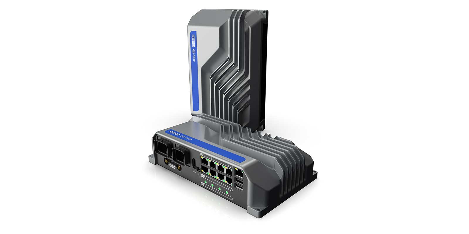 SEER Robotics launched the SRC-5000 wheeled humanoid robot controller. The SRC-5000 integrates AI computing, real-time control and task processing into one unified system. This ensures optimal performance, robustness and efficiency, addressing the complex needs of modern industrial operations. The controller combines advanced 3D lidar SLAM and multi-camera VSLAM to deliver high-precision positioning, exceptional stability and seamless adaptability to dynamic environments. SRC-5000 features a distributed operating system capable of controlling up to 32-axis motors with millisecond-level responsiveness, enabling precise and efficient execution of complex tasks. The controller also uniquely integrates vision systems, manipulator control and chassis movement into one cohesive system, offering a complete and unified offering for wheeled humanoid and composite robots. SEER Robotics, Booth E12013