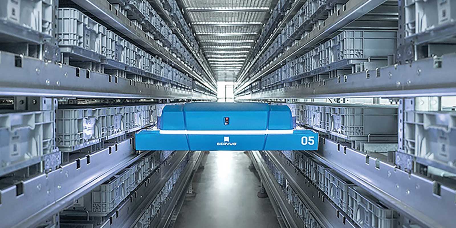 Now, with its 5th generation of transport robots, Servus Intralogistics said its ARC5 is the world’s most energy-efficient transport robot. At a speed of 4 m/s, the ARC5 can cover a distance of 345.6 km every day while only consuming 3.6 kWh of energy. The ARC5 charges at every stop on the way. This unique energy management system combines the advantages of two technologies: a supercapacitor and a lithium-ion battery. The supercapacitor provides the ARC5 with the necessary energy for its current transport assignment and simultaneously charges a built-in lithium-ion battery. The ARC5 also has an intelligent side guide system that adapts to the loaded transport unit even during transport. This prevents payload slippage and ensures precise and gentle transport. Different tote widths can be used in a system without the risk of any tilting or twisting during transport. Servus Intralogistics, Booth N615