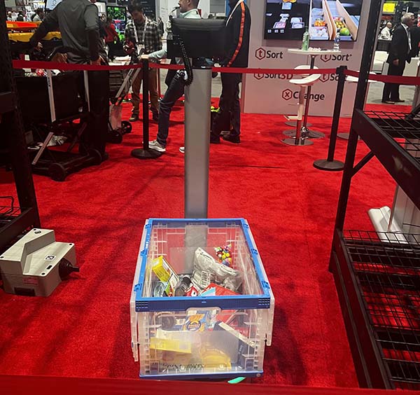 Tompkins Robotics introduced new autonomous mobile robots (AMRs) at ProMat 2023. The Raleigh, N.C.-based company showcased two robots from the new PickPal Series: the standard PickPal, which can carry 60 kg (130 lb.), and the PickPal+, which has a payload capacity of 100 kg (220 lb.). 

Tompkins Robotics CEO and President Mike Futch told Robotics 24/7 that the company launched the new series to accommodate customers that are not large enough to justify investing in its tSort system. 

“You need to do 5,000 sorts an hour to buy a sorter system like that,” he noted. “If you wanted to do lower volumes—think of a 3PL [third-party logistics provider] or a footwear and apparel company—we didn’t have a good way to offer a product to that base of the world.” 

Futch said the new AMRs complement Tompkins Robotics’ existing tSort system. As a company gets larger and needs a system that can handle more sorts than what an AMR can offer, the tSort system will be an option, he said. 

The company is offering the products through a robotics-as-a-service (RaaS) model and plans to launch additional models in the near future.



Other companies showing off mobile robots included Locus Robotics, which showed its new LocusOne automation platform. Vecna Robotics highlighted its Pivotal Command Center and several of its AMRs. Seegrid announced interoperability between its Palion Lift and Palion Tow Tractor. 